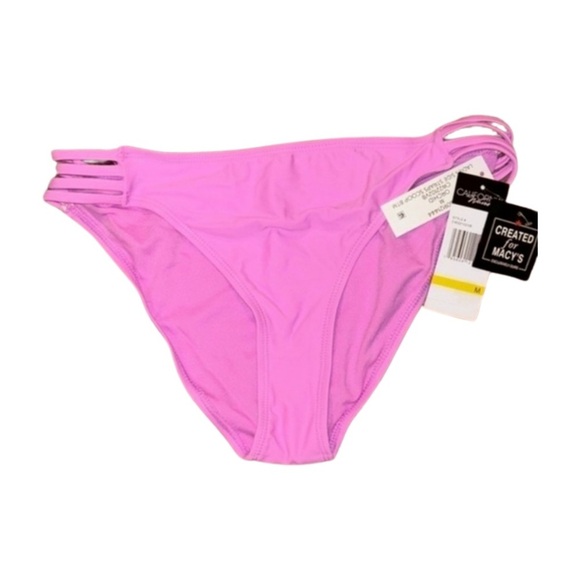 California Waves Other - Women Plain Strappy Bikini Bottom | Orchid | M | NWT